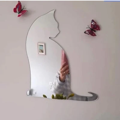 Image of Super Cool Creations Cat Mirror 45cm x 38cm