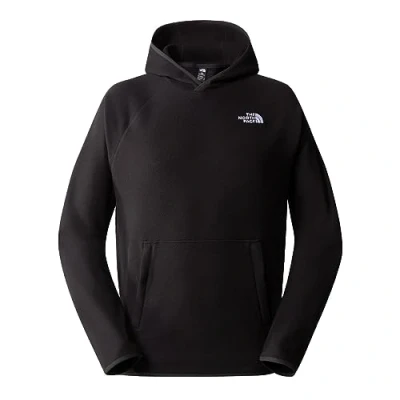 Image of THE NORTH FACE 100 Glacier Hooded Sweatshirt Tnf Black XS