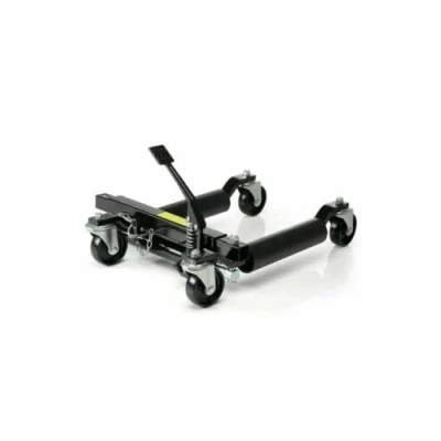Image of One (1) Hydraulic Skates Heavy Duty Wheel Dolly Jack Sliders Vehicle Positioning