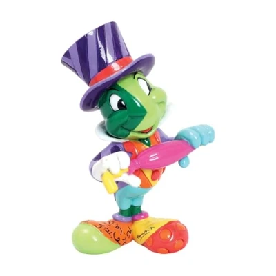 Image of Disney Britto Collection Jiminy Cricket Mini Figurine