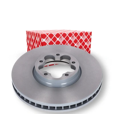 Image of 2168836, 2171541 Brake disc FEBI BILSTEIN 178027 Front Axle 308mm 33mm 5 Hole 116mm internally vented Coated FORD: Transit Mk7 Van