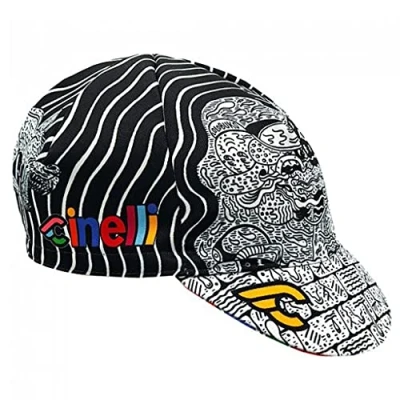 Image of ERTGHH Cinelli Louie Cordero Cycling Cap, Lolobuko, One Size