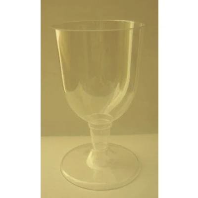Image of Kingfisher KCC3 Disposable Plastic Glasses Wine Pack Of 6