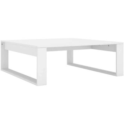Image of vidaXL Coffee Table White 100x100x35 cm Engineered Wood