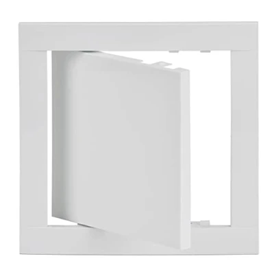 Image of Steinberg14 Plastic Access Panel 150x150mm 6x6 inch Inspection Hatch White for Plasterboard Loft Door Wall Ceiling Cover