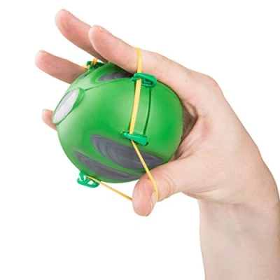 Image of CanDo Hand exerciser finger strengthener CanDo® Digi Extend n&#039; Squeeze, green (medium)