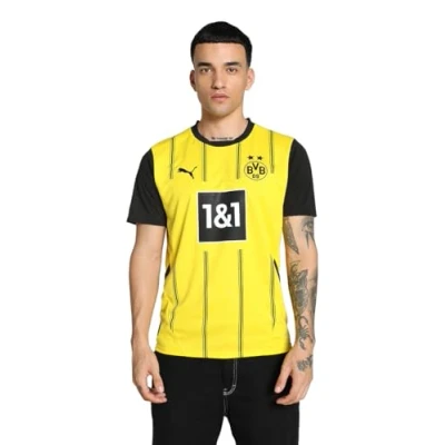 Image of Puma BVB Borussia Dortmund HOME Replica Club wear, Men&#039;s, Size: XL, Faster yellow/black