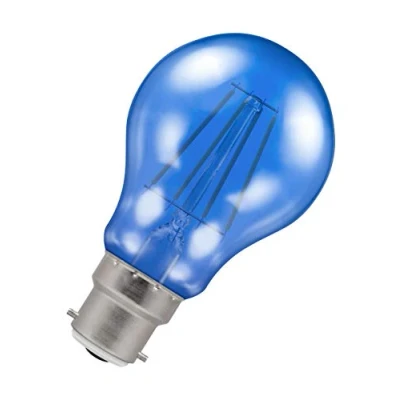 Image of Crompton LED Filament GLS 4.5W Blue BC B22d