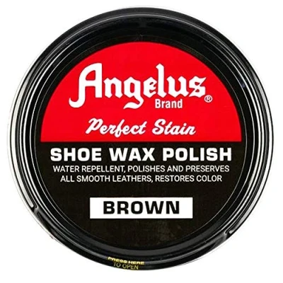 Image of Angelus Shoe Wax Polish Brown