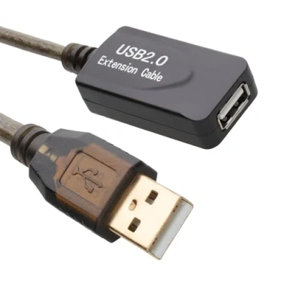 Image of kenable USB 2.0 Hi Speed Active Repeater Extension Cable Lead 10m [10 metres]