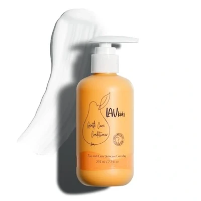 Image of Lav Kids Gentle Care Conditioner Gently Scented Natural Children’s Conditioner, SLS &amp; silicone free for Daily Use, Dermatologically Tested Sensitive Skin 200ml