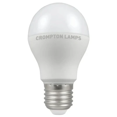 Image of Crompton LED GLS Thermal Plastic 8.5W Dimmable 2700K ES E27