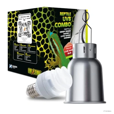 Image of Exo Terra Deep Dome Nano/UVB Combo