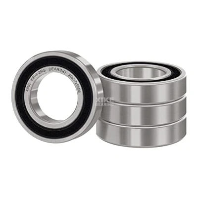 Image of XIKE 6904 2RS Sealed ball Bearings 20x37x9mm Double Seal Deep groove bearings, Chrome Steel and Lubricated, pack of 4.