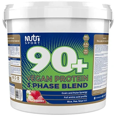 Image of Nutrisport 90+ Vegan Protein 5kg Chocolate