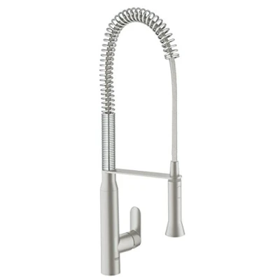 Image of Grohe K7 Single Lever Sink Mixer 1/2″ Supersteel (32950DC0)