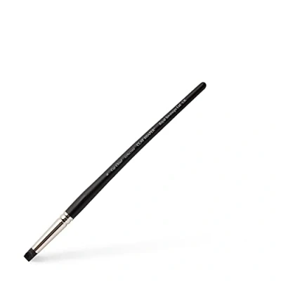 Image of Colour Shaper Cup Chisel 6 Extra Firm Painting Brush Black