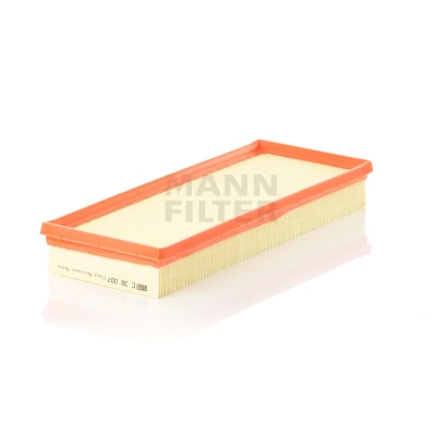 Image of SU001A9385 Air filter MANN C 36 007 KIT 44mm 136mm 351mm Insert with auxiliary for crankcase ventilation