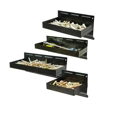 Image of Silverline Magnetic Tool Tray Set 4pce 150 310mm