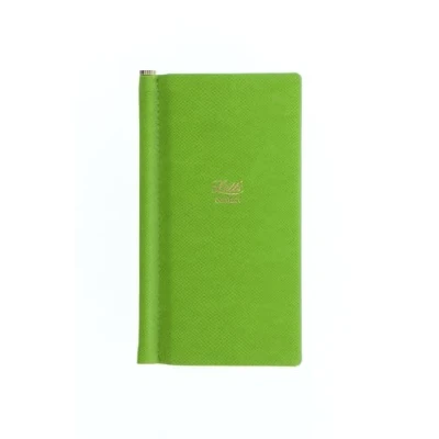 Image of Letts of London Legacy Slim Pkt Address book Green