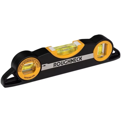 Image of Roughneck ROU43830 Magnetic Torpedo Level 225mm/9&quot;, Black