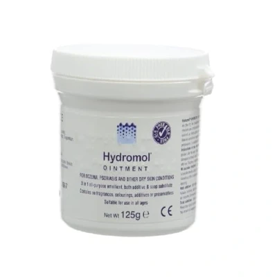 Image of Hydromol Ointment, 125 g, For the Management of Dermatitis, Eczema, Psoriasis and other Dry Skin Conditions