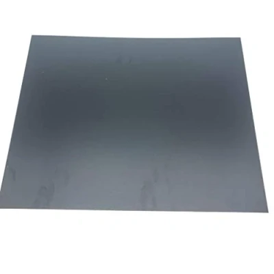 Image of KAISH Blank Guitar Bass Pickguard Material Scratch Plate Sheet 290x430mm Matte Black 1 Ply