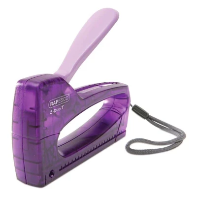 Image of Rapesco Z Duo T Staple Tacker Purple 0956