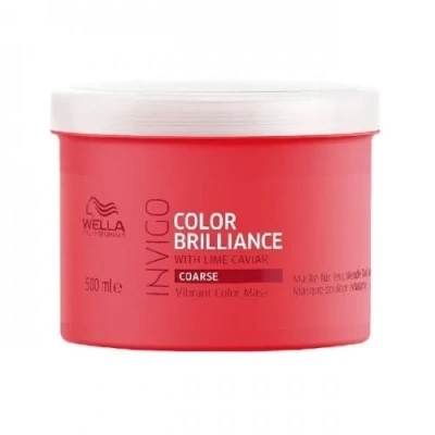 Image of Wella Invigo Brilliance Treatment for Coarse Coloured Hair 500ml