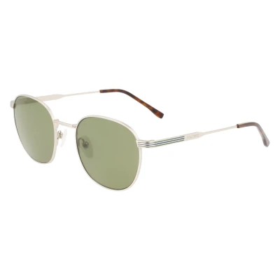 Image of Lacoste Unisex Sunglasses Semimatte silvercoloured, Size: One Size, silver coloured