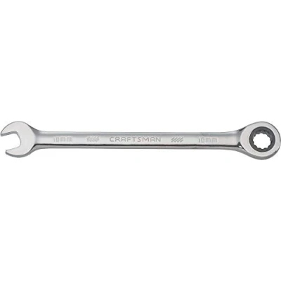 Image of Craftsman Ratcheting Wrench, Metric, 10mm, 72 Tooth, 12 Point (CMMT42569)