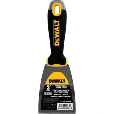Image of DeWALT Drywall Hammer End Jointing/Filling Knife 75mm (3in)