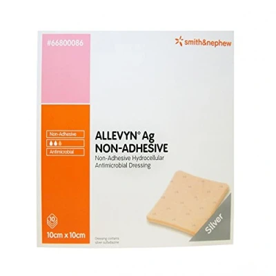Image of Allevyn AG/Non Adhesive dressing (Pack of 10)