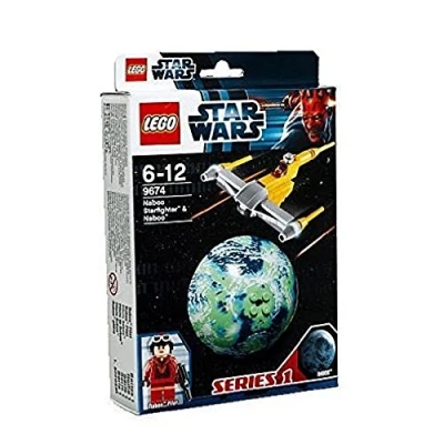 Image of LEGO Naboo Starfighter and Building Construction Set