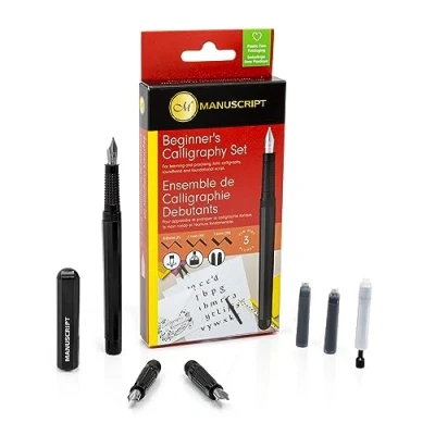 Image of Manuscript Beginner’s Calligraphy Set