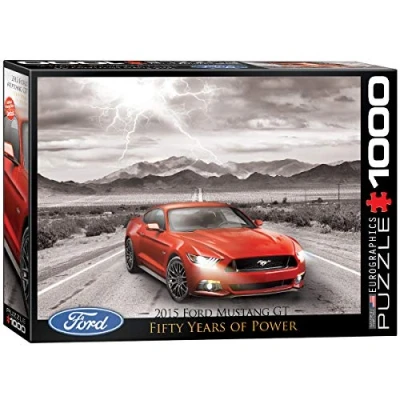 Image of Eurographics 6000 0702 Fifty Years of Power, Ford Mustang Puzzle, Various, 48 x 68 cm