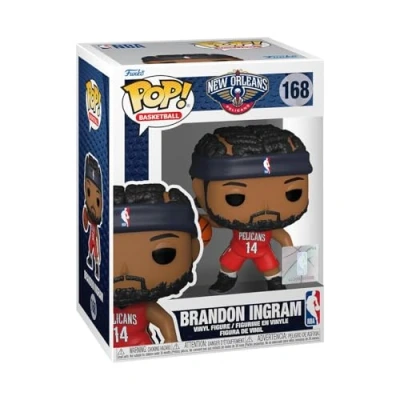 Image of Funko POP! NBA: Pelicans Brandon Ingram Collectable Vinyl Figure Gift Idea Official Merchandise Toys for Kids &amp; Adults Sports Fans Model Collectors and Display