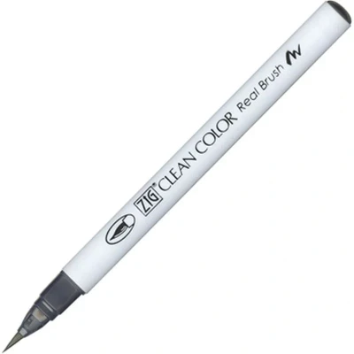 Image of Zig Clean Color Real Brush Marker Pen 090 Grey