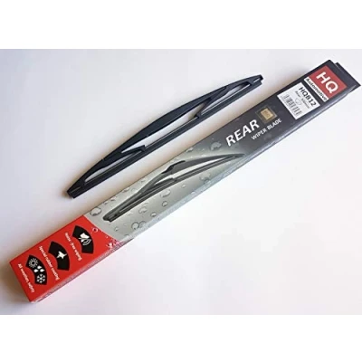 Image of HQ AUTOMOTIVE Rear Blade Windscreen Wiper Blades fits JEEP Wrangler 1pc Replacement JL 2017 onwards Graphite Coated Natural Rubber No Smear Judder Free Model HQB12 V32