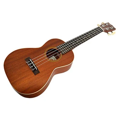 Image of CONCERT UKULELE IN MAHOGANY SATIN FINISH BY CLEARWATER WITH AQUILA STRINGS LATEST MODEL