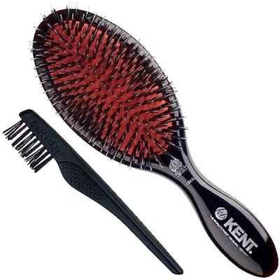 Image of Kent Large Black Porcupine Cushion Brush CSML (PACK OF 1)
