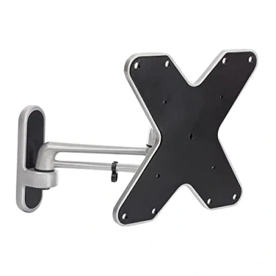 Image of ProperAV Premium Swing Arm Tilt and Swivel Tv Bracket 23 43&quot; Grey