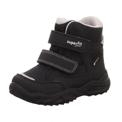 Image of Superfit Glacier Unisex Winter boots for kids, Size: 4.5K/5K, Schwarz/hellgrau Textile/synthetics