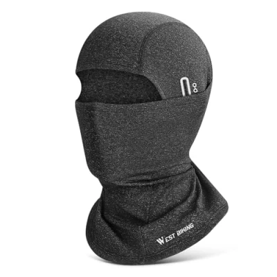 Image of Irzaki Ski mask Balaclava Windproof Cycling Winter for Men Thermal face Cold Weather Grey