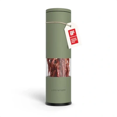Image of LARS NYSØM Chili Mill with Stainless Steel Cutting Blade I Premium Cutter Design Spice (Sage Green)