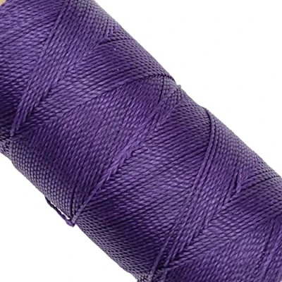 Image of Linhasita Waxed Thread 100 g / 170 m Polyester 1 mm Thick Macrame, 30 Colours berry
