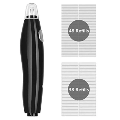 Image of GuDoQi Electric Eraser, Blue, Rubber, 86 Refills, USB Rechargeable, Portable Pencil Eraser for Drawing, Sketching, Learning, Office, Arts and Crafts