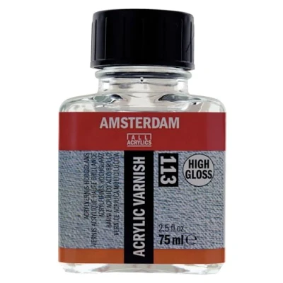 Image of Amsterdam Acrylic Varnish 75ml (113 High Gloss Varnish)