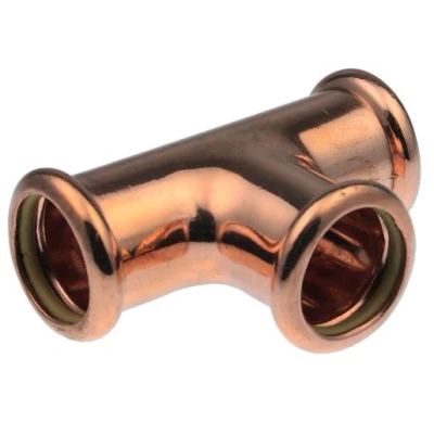 Image of Pegler VSH XPress Copper Press Fit Gas Tee 28mm SG24 39852