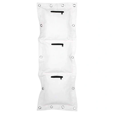 Image of Boxing Sand Bag, Muay Thai Wing Chun Wall Canvas Punch Empty Bag Target with Zipper for Sanda Ordinary Kung Fu Students(Triple Bag)